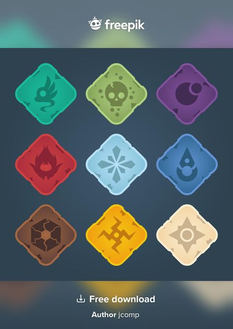 Rpg Game Design, Card Game Design, Game Button, Game Icon Design, Game Gem, Idle Game, Game Card Design, Graphics Game, Border Vector