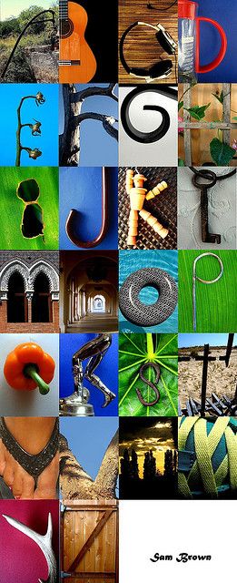 Letters Made Out Of Objects, Found Alphabet, Objects That Look Like Letters, Photography Alphabet, Alphabet Art Photography, Letter Art Photography, Alphabet Project, Alphabet Photography Letters, Module Design