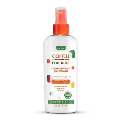 Looking for a detangler that makes wash day a joy for your curly kid? Combat wash day tears with Cantu's award-winning Care for Kids Conditioning Detangler. The Care for Kids Conditioning Detangler is infused with the perfect blend of pure shea butter, coconut oil, and honey for a delightful smell, and is gentle enough for pain-free detangling as it nurtures and nourishes fragile coils, curls, and waves. It softens hair strands and adds slip in order to create easy-to-comb curls and reduce break Cantu For Kids, Curly Kids, Detangler Spray, Soften Hair, Hair Porosity, Hydrate Hair, Hair Detangler, Frizz Control, Epilator