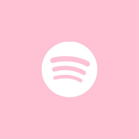 white spotify logo on pink background Keyboard Wallpaper Backgrounds Aesthetic Pink, Pink Spotify Icon, Pink Spotify, Pink Wallpaper Quotes, Spotify Logo, Pastel Pink Icons:), Spotify Icon, Widget Icons, Logo Pink