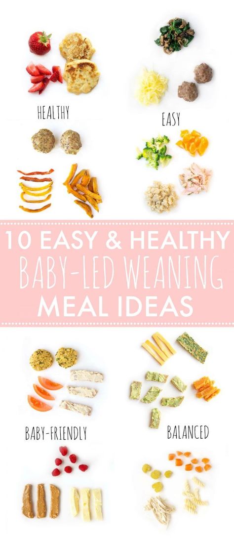 Looking for some easy and healthy meal ideas for baby-led weaning or finger foods for toddlers? Here are ten balanced meal ideas -- all are dietitian and baby-approved! Meals For Infants Finger Foods, Meal Matrix Ideas, Easy Baby Finger Foods, How To Baby Led Weaning, Easy Baby Recipes Food Ideas, Dinner Ideas For Baby Led Weaning, First Meals For Baby, Easy Snacks For Babies, Infant Meal Prep