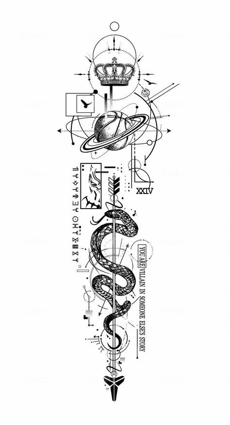 Kobe Tattoo Designs, Geometric Arm Sleeve, Kobe Bryant Tattoo, Sf Tattoo, Geometric Tattoo Leg, Basketball Tattoos, Hero Tattoo, Hourglass Tattoo, Band Tattoos