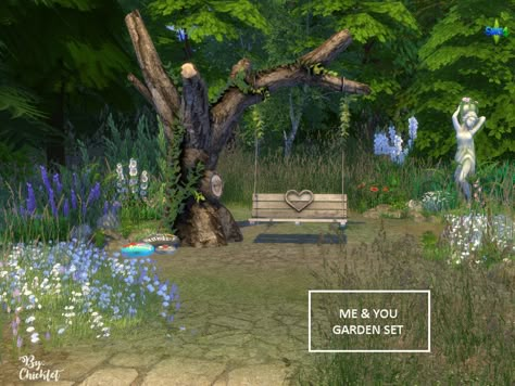 I Walk Alone, Face Planters, Tree Swing, Sims 4 Downloads, Walk Alone, Sims 4 Cc Furniture, Outdoor Flowers, Sims Community, California Dreaming