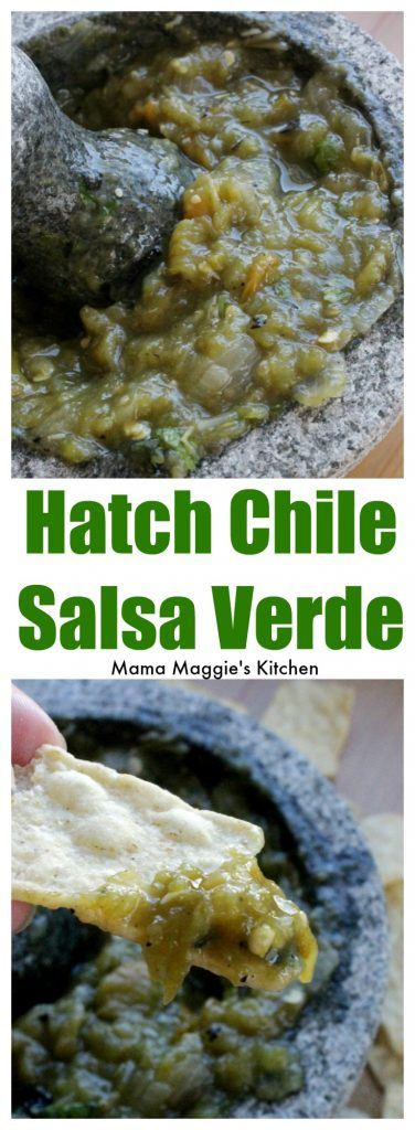 Hatch Chile Salsa Verde Hatch Chili Salsa, Latino Dishes, Hatch Chile Salsa, Hatch Chili Recipes, Chile Salsa, Best Salsa Recipe, Hatch Chili, Hispanic Recipes, Salsa Verde Recipe