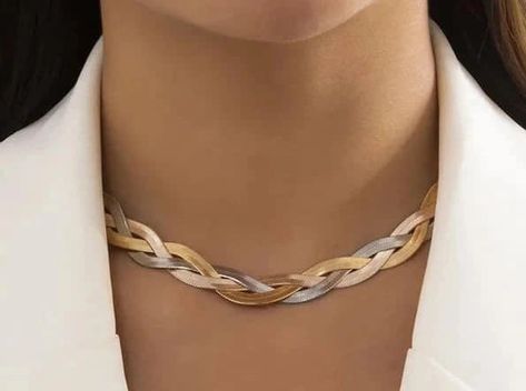 Adorn Yourself with the Grace of Gilded Waves Necklace CHOKER designed waved golden & silver Necklace that makes your neck shines Waves Necklace, Choker Designs, Wave Necklace, Necklace Choker, The Grace, Choker, Choker Necklace, Silver Necklace, Make It Yourself