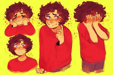 Flustered bean Hairstyles For Characters, Drawing Hairstyles, Oc Drawings, One Hair, Creative Drawing, How To Draw Hair, Cartoon Art Styles, Art Reference Poses, Pretty Art