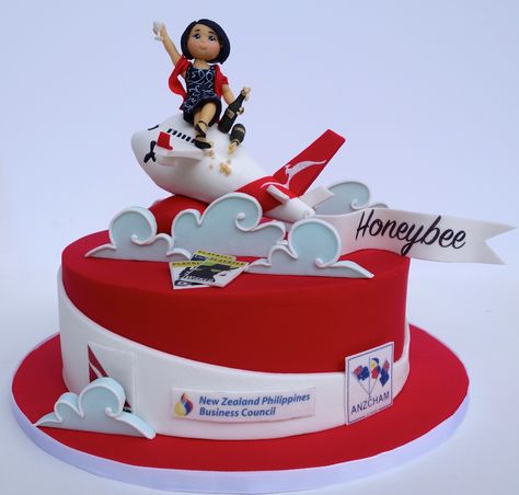 Flight Attendant Cake, India Cakes, Airplane Birthday Cakes, 39 Birthday, Cake 3d, Airplane Cake, Graduation Party Cake, Cakes Design, 5th Birthday Cake