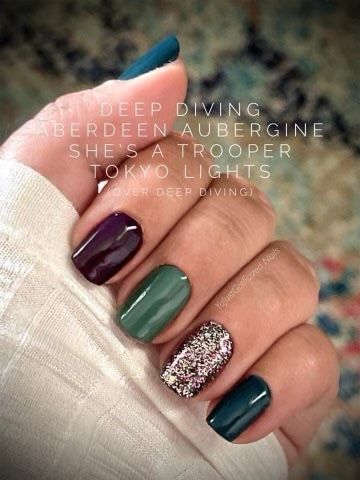 Nail Color Combos, Winter Manicure, Deep Diving, Hair Skin Nails, Fall Nail Art, Dipped Nails, Manicure Y Pedicure, Color Street Nails, Fancy Nails