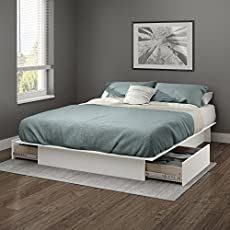 Malmus Maximus: hacking MALMs and LERBÄCK into storage bed - IKEA Hackers Platform Bed With Drawers, Diy Platform Bed, Storage Platform Bed, Storage Platform, Bed Storage Drawers, Cama King, Platform Bed With Storage, Queen Platform Bed, Bed Frame With Storage