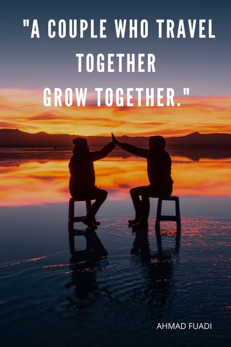 Caption Untuk Instagram, Couple Travel Quotes, Romantic Questions, Together Quotes, Romantic Travel Quotes, Travel Captions, Couple Travel, Travel Quotes Adventure, Adventure Couple