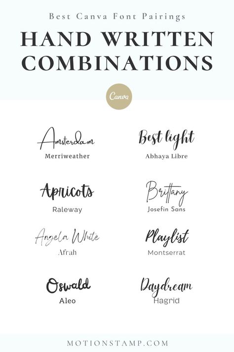 Wedding Font Pairings Canva, Canva Font Pairing Wedding, Canva Wedding Font Combinations, Canva Wedding Elements, Wedding Font Pairings, Font Pairings Canva, Canva Fonts Combinations, Best Font Combinations, Best Canva Font Pairings