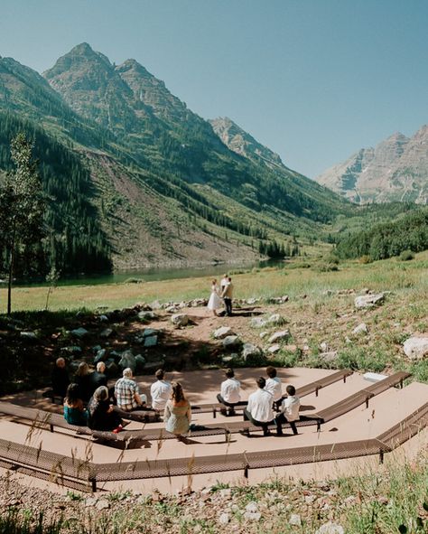 NEW on the website: Everything you need to know about getting married at Maroon Bells! All the questions answered about how to book the amphitheater, parking passes, best time of the day for photos… check out my guide for the most scenic photo spot in Colorado - link in bio! #bethexperience #aspenwedding #maroonbellswedding #maroonbellselopement #aspenphotographer Maroon Bells Colorado, Aspen Snowmass, Aspen Wedding, Maroon Bells, Scenic Photos, Majestic Mountains, Outdoor Weddings, Adventure Elopement, Colorado Wedding