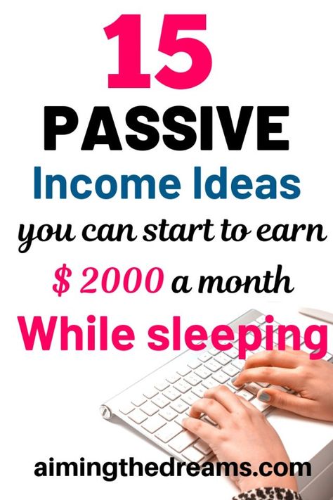 Best Passive Income, Side Hustle Passive Income, Passive Income Ideas, Creating Passive Income, Passive Income Streams, Social Media Jobs, Passive Income Online, Income Ideas, Earn Money From Home