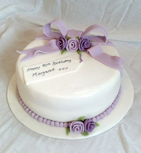 30+ Exclusive Photo of 90Th Birthday Cakes - birijus.com Birthday Cake Pinterest, Birthday Cake Roses, Purple Cakes Birthday, 90th Birthday Cakes, Birthday Cake For Mom, 80 Birthday Cake, Novelty Birthday Cakes, Rainbow Birthday Cake, Birthday Cake With Flowers