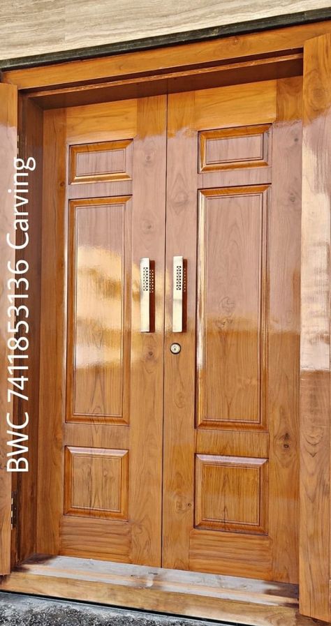 Doors designing ideas Dable Door Design Modern, Dabull Door Design, Dubble Doors Design Wooden, Sagon Wood Door Design, Main Door Carving Design Double Door, Color Interior Doors, Double Door Design Wood Double Door Design Wood Indian, Garage Door Patio, Double Door Design Wood