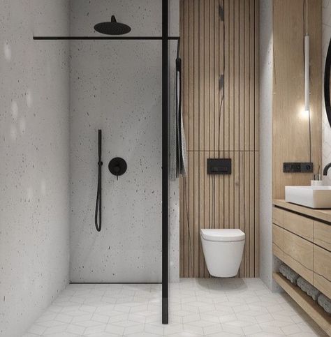 Minimalist Small Bathrooms, Toilette Design, Decor Ikea, Bad Inspiration, Steam Showers Bathroom, Small Bathroom Design, Bathroom Layout, Bathroom Remodel Master, House Bathroom