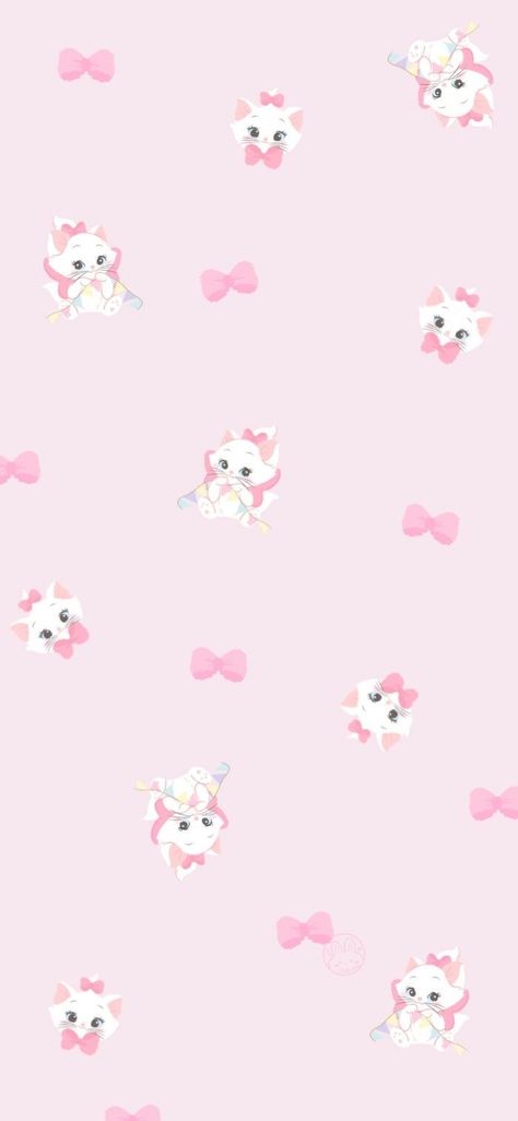 Iphone Wallpaper Violet, Mickey Mouse Wallpaper Iphone, Marie Cat, Space Phone Wallpaper, Pink Wallpaper Girly, Marie Aristocats, Iphone Wallpaper Kawaii, Fotografi Vintage, Cute Christmas Wallpaper