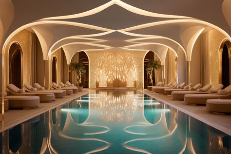 Futuristic Pool Design, Luxury Spa Design Interiors, Pool Party Outfit Black Women, Luxury Pool Designs, Party Outfit Black Women, Outfit Pool Party, Spa Design Interior, Backyard Luxury, Pool Party Snacks