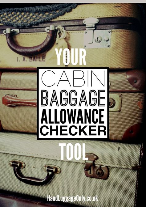 How To Stop Getting Caught Out With Excess Cabin Baggage! - Hand Luggage Only - Travel, Food & Home Blog Caught Out, Cabin Bag, Food Home, Packing List For Travel, Hand Luggage, Travel Packing, Travel Planner, Travel Advice, Travel Food