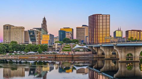 Connecticut is really more of a state for the rich than the poor: It has the highest average househo... - Sean Pavone / Shutterstock.com Hartford Connecticut, College Town, College Fun, Amazing Adventures, Investment Property, 4k Hd, Canvas Home, British Columbia, Small Towns