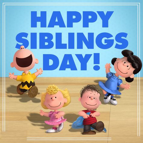 Siblings Day Quotes, Happy Siblings Day, Happy Siblings, Happy Sibling Day, Sibling Day, National Siblings Day, Siblings Day, The Peanuts Movie, Charlie Brown Quotes