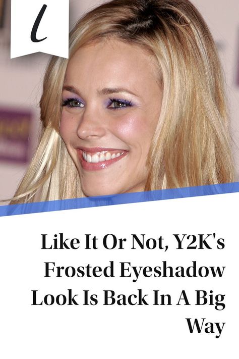 In fashion, we see the same looks recycled over and over, bringing back past styles. Recently, one of the biggest returns in fashion is the '90s and early 2000s. #y2k #makeup Frosted Eyeshadow, Y2k Makeup, Dua Lipa, Eyeshadow Looks, Early 2000s, The List, In Fashion, Beauty Hacks, Makeup