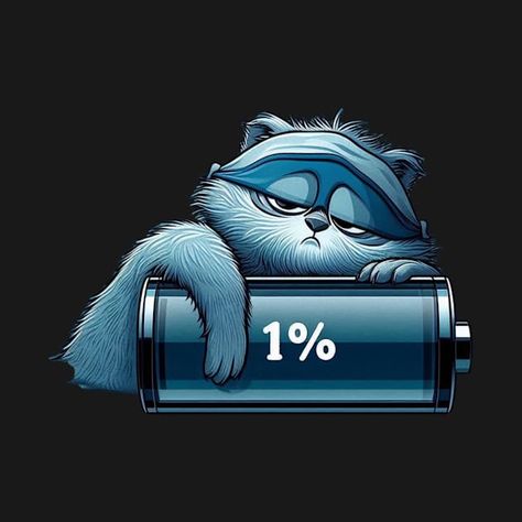 The "Battery Low" design features the phrase "Too Tired" alongside a battery icon at 1%, visually capturing the essence of exhaustion with a straightforward, minimalist approach. Exhausted Cartoon, Tired Cartoon, Tired And Exhausted, Battery Icon, Mexican Flags, Too Tired, Minding Your Own Business, Koala Kids, Irish Dance