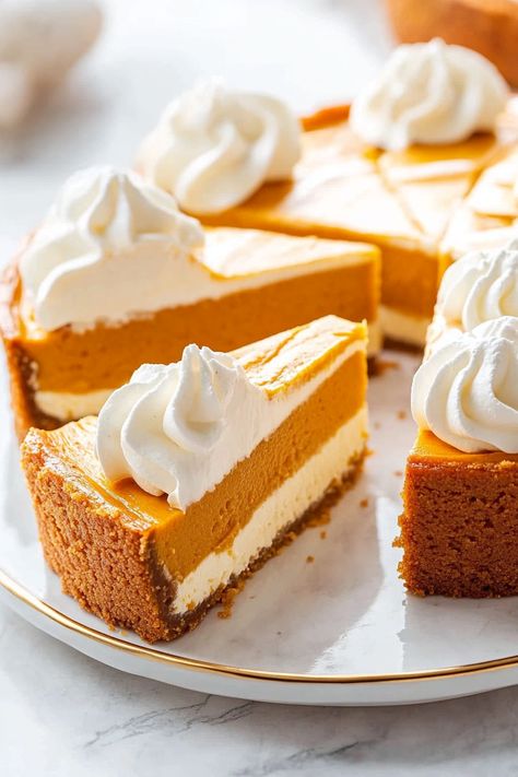 Best Pumpkin Pie Cheesecake Recipe Pumpkin Pie And Cheesecake, Pumpkin Pie Layered Cheesecake, Pumpkin And Cheesecake Pie, Homemade Pumpkin Cheesecake From Scratch, Pumping Cheesecake, Cheesecake Pumpkin Pie Recipe, Pumpkin Cheesecake With Ginger Snap Crust, Pumpkin Cheesecake Pie Recipes, Cheesecake Pumpkin Pie