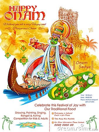 Onam Poster Design, Onam 2024, Onam Poster, Kerala Festival, Onam Images, Happy Onam Wishes, Mural Drawing, Onam Wishes, Onam Special