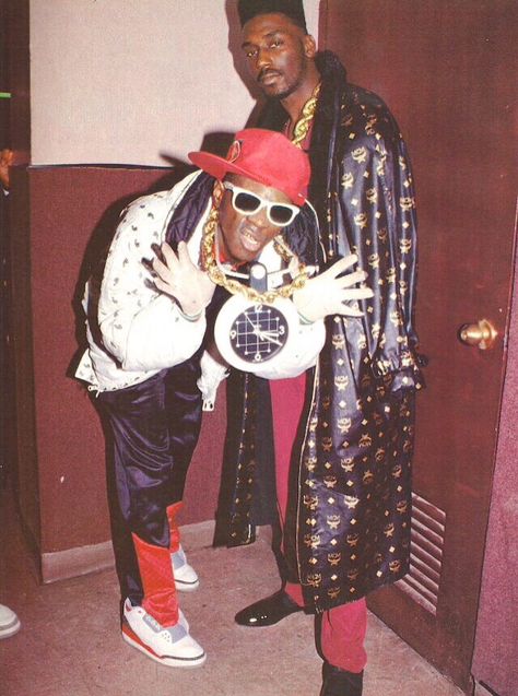 Flavor Flav, William Drayton Jr., Big Daddy Kane, Antonio M. Hardy, Dapper Dan, Daniel Day, Ralph Lauren, MCM, Modern Creation Munich, Custom 80s Hip Hop Fashion, 90s Outfit Party Hip Hop, 80s Rap, Flavor Flav, 80s Hip Hop, Hip Hop Classics, Hip Hop Party, Real Hip Hop, Dapper Dan