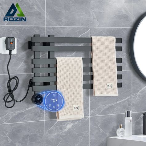 Smarter Shopping, Better Living! Aliexpress.com Towel Dryer, Electric Towel Warmer, Bathroom Soap Holder, Heated Towel Rack, Elegant Bath, Shower Jets, Bath Bathroom, Shower Faucet Sets, Toilet Wall