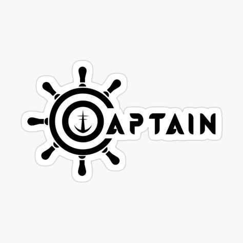 Captain Logo, Adventure Design, Sea Design, Ship Logo, Pop Art Wallpaper, Design Sticker, City Wallpaper, Graphic Arts, Typography Design