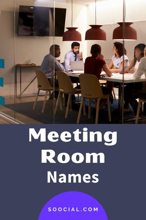 Room Names Ideas, Meeting Room Names, Nail Room, Names Ideas, Name Ideas, Meet The Team, Meeting Room, Team Names, Do You Need