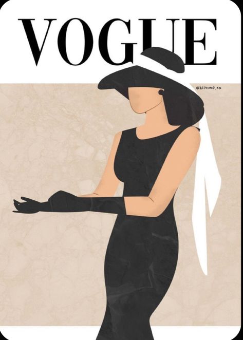 Iconic Vogue Covers, Vogue Watercolor, Neutral Pictures, Kate Spade Perfume, Advertisement Ideas, Vogue Illustrations, Foto Muro Collage, Desi Art, Printable Wall Collage