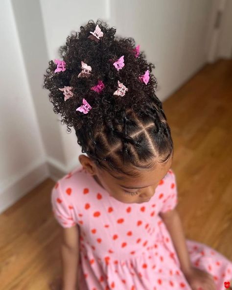 Baby Girl Hairstyles Curly, Daughter Hairstyles, Wigs Hairstyles, Basic Hairstyles, Cute Toddler Hairstyles, Hairstyles For Black Kids, Lil Girl Hairstyles, Kids Curly Hairstyles