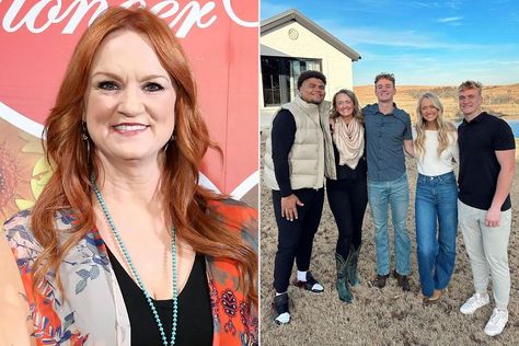 Pioneer Woman Ree Drummond's 5 Kids Reunited for Thanksgiving at Her New House Ree Drummond Wedding, Ree Drummond Ranch, Ladd Drummond, Chrisley Family, Butter Mochi, University Of South Dakota, Pioneer Woman Ree Drummond, Sibling Photos, Pioneer Woman Recipes