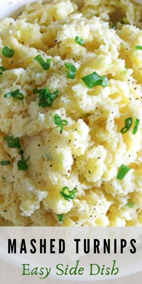 Mashed Turnip Recipes Thanksgiving, Mashed Turnips Recipe, Turnip Recipes Mashed, Cooked Turnips Recipe, Rutagaba Recipes, White Turnip Recipes, Boiled Turnips Recipe, Turnip Dishes, Turnip Recipes Easy