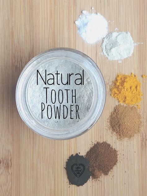 Tooth powder is great for travel and for homes with sensitive or older plumbing that may not be able to handle coconut oil down the drain from the toothpaste recipe. Diy Toothpaste, Teeth Stain Remover, Toothpaste Recipe, Homemade Mouthwash, Plant Therapy Essential Oils, Healthy Teeth And Gums, Low Carb Cocktails, Homemade Toothpaste, Tooth Powder