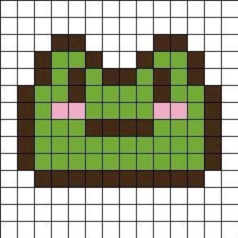 Pixel Art Animals, Image Pixel Art, Dekorasi Halloween, Easy Perler Bead Patterns, Easy Perler Beads Ideas, Easy Pixel Art, Pixel Art Templates, Seni Dan Kraf, Pixel Drawing