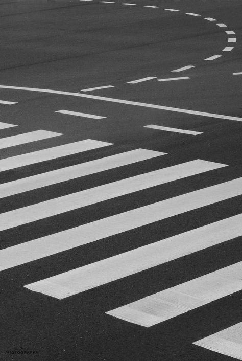 Road Safety Poster, City Life Aesthetic, Food Photography Background, Car Advertising Design, Road Markings, Zebra Crossing, Safety Posters, Line Photo, Beautiful Roads