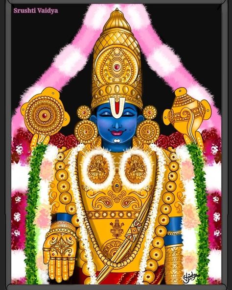 Lord Balaji Painting, Balaji Painting, Balaji Tirupati, Diy Bag Painting, Baby Neck Float, Clean India, Lakshmi Narayan, Tirupati Balaji, Lord Venkateswara