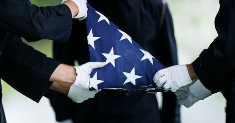 Why is the American Flag Folded Into a Triangle During Ceremonial Occasions? Folded American Flag, Gold Star Mother, Folded Flag, American Flag Photos, Gardening Vegetables, Air Force Academy, Belly Fat Drinks, Military News, Flag Photo