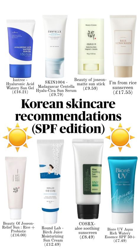 Korean sunscreen recommendedations #spf #skincare #beauty #glassskin #koreanskincare Korean Spf, Facial Wrinkles Remover, Noriker Horse, Good Sunscreen For Face, Korean Sunscreen, Korean Skin Care Secrets, Spf Skincare, Acne Prone Skin Care, Skin Care Routine Order