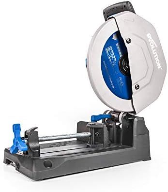 Evolution Power Tools S355CPS Industrial Steel Chop Saw,Blue, 355 mm (230 V) Check more at https://uk.productsoffer.in/evolution-power-tools-s355cps-industrial-steel-chop-sawblue-355-mm-230-v/ Chop Saw Stand, Saw Stand, Angle Iron, Chop Saw, Electric Saw, Iron Fence, Circular Saw Blades, Iron Pipe, Miter Saw