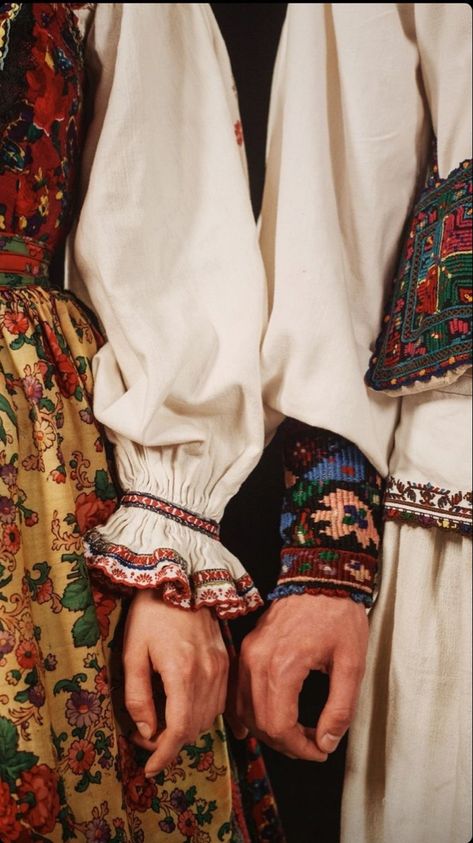 Romani Culture Aesthetic, Folk Astethic, Balcanic Aesthetic, Ukraine Culture Aesthetic, Romani Aesthetic, Romani Fashion, Folk Aesthetic, Ukraine Clothing, Ukraine Aesthetic