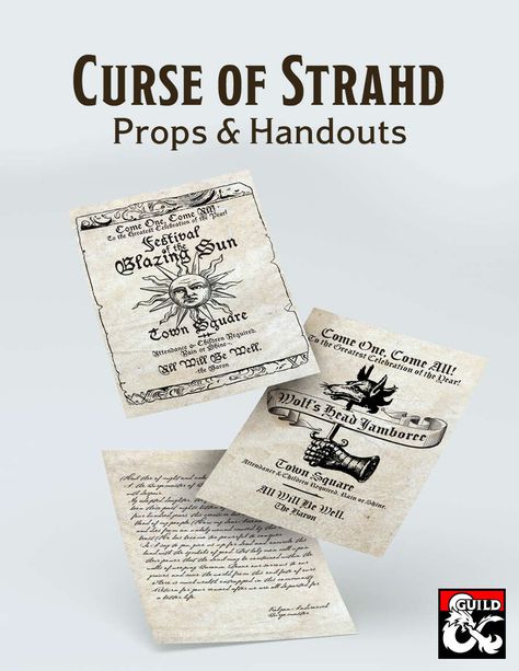 Free Ravenloft props & handouts for D&D 5e Dnd Assets, Curse Of Strahd, Top Games, Brownie Points, Page Number, Dungeon Master, Poster Invitation, Pen And Paper, Tabletop Games