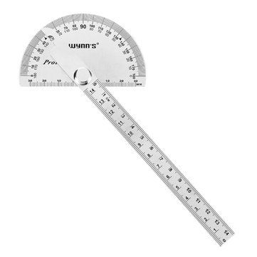 I found this amazing Wynns W0262A 90X150MM 180 Degree Stainless Steel Protractor Round Angle Ruler Tool with US$13.99,and 14 days return or refund guarantee protect to us. --Newchic Tool Organizers, Plastic Ware, Windows System, Make Money Now, Easy Reading, Beauty Equipment, Science Education, Uv Led, Ruler