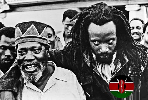 Burning Spear and Maumau warrior Jomo Kenyatta, Marcus Garvey, Negril Jamaica, African Royalty, Negril, Reggae Music, African Diaspora, Inner Circle, African History