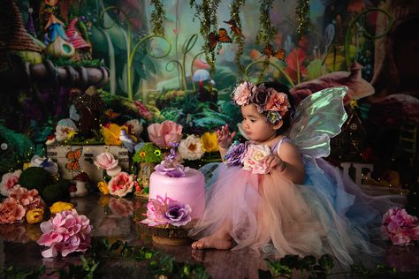 Fine art photography gallery | Stephany Ficut Photography Fairy Birthday Photoshoot Ideas, Princess 1st Birthday Photo Shoot, Fairy First Photoshoot, Fairy 1st Birthday Photoshoot, Fairy Photoshoot Kids, Baby Fairy Photoshoot, Fairy Smash Cake, Fairy First Birthday Photo Shoot, Fairy Cake Smash