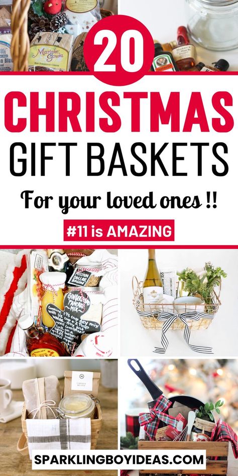 Christmas is approaching, and you are looking for the best Christmas gift baskets to give to women, men, kids, teens, and friends. Christmas gift baskets are one of the most ideal holiday gifts ever. I'm here with a list of some of the best Christmas gift basket ideas. These holiday gifts include Christmas food gift ideas, handmade Christmas gifts, mason jar gifts, and tons of other gift basket ideas. So don't miss any of these themed gift baskets. Unique Christmas Gift Baskets, Starbucks Gift Baskets, Homemade Christmas Gift Baskets, Best Christmas Gift Baskets, Diy Christmas Baskets, Family Gift Baskets, Mason Jar Christmas Gifts, Christmas Gift Baskets Diy